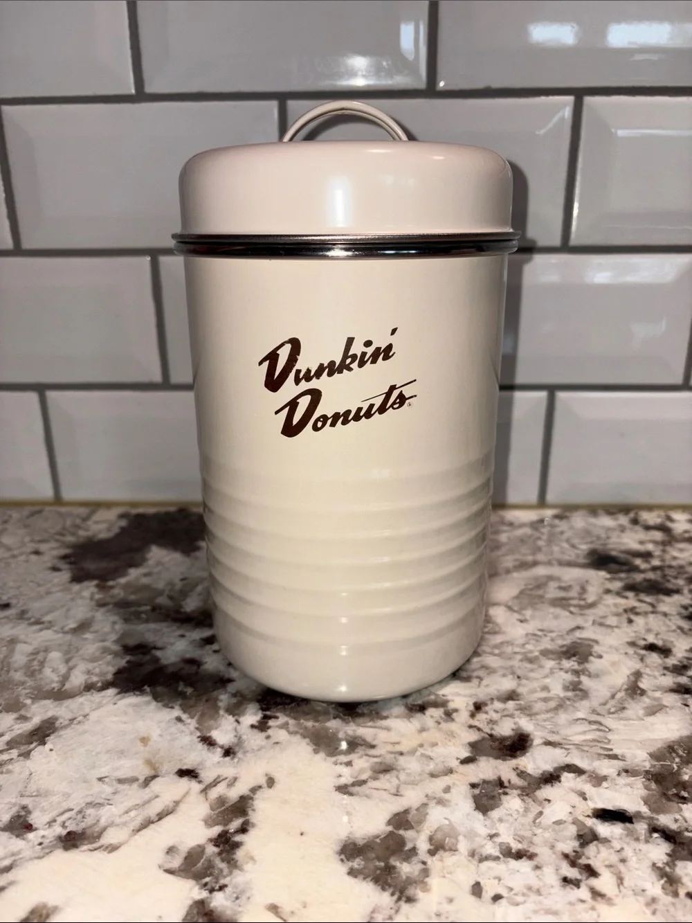 ☕️ Dunkin’ Donuts Coffee Canister/Tin!